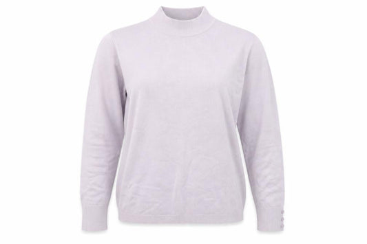 Front view of Plum Tree women’s purple jumper, size L