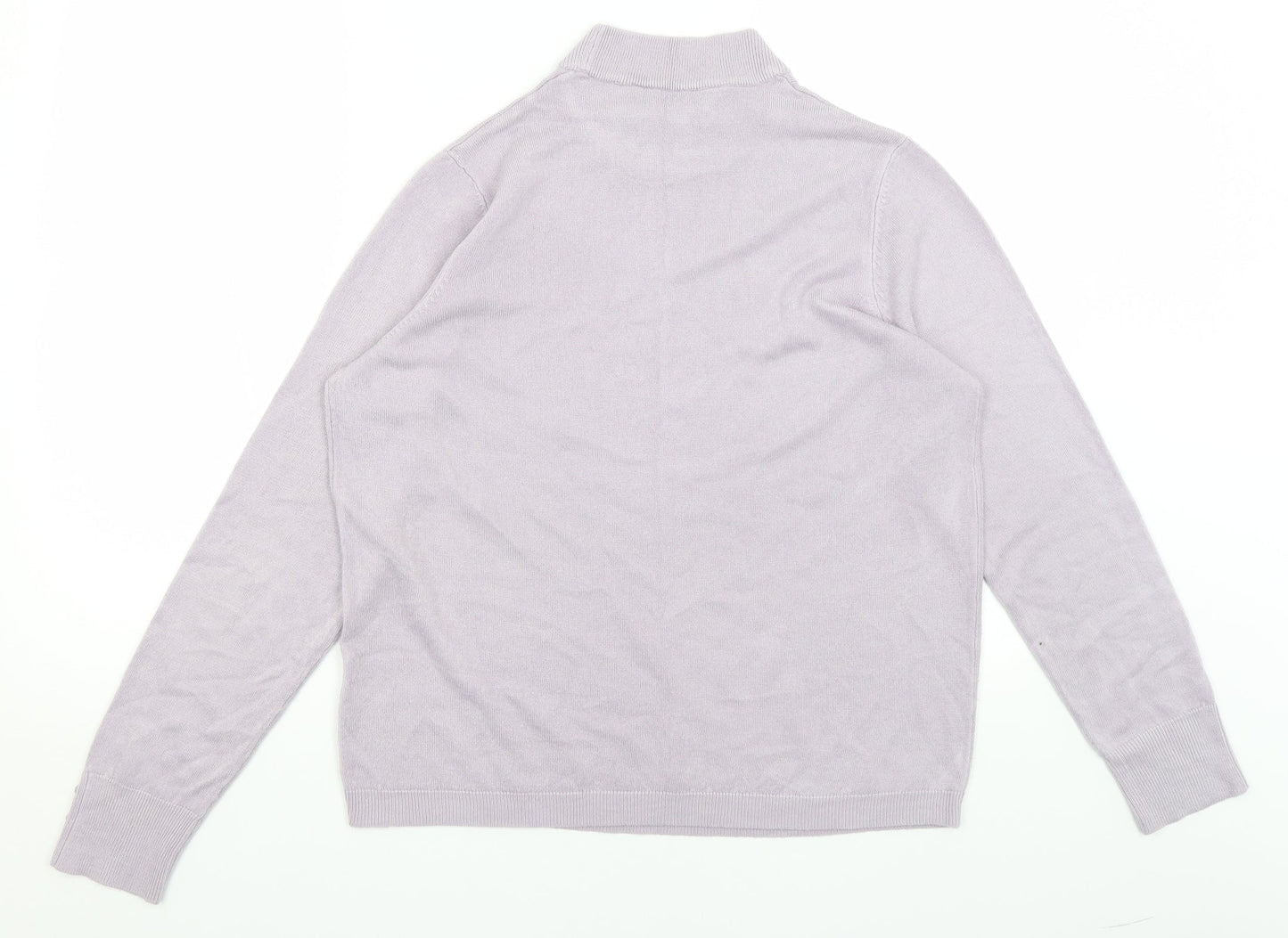 Womens UK Size L Plum Tree Purple Pullover Jumper