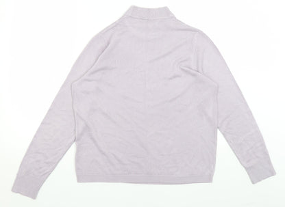 Womens UK Size L Plum Tree Purple Pullover Jumper