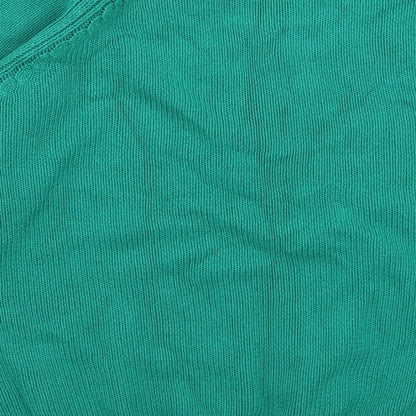 Womens UK Size S Isle Green Pullover Jumper