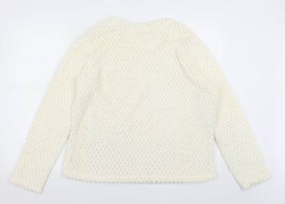 George Womens Ivory   Pullover Jumper Size 16