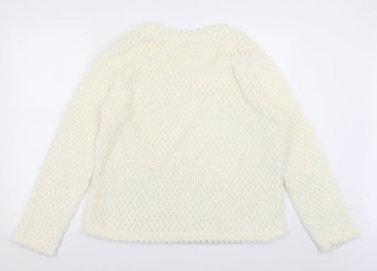 George Womens Ivory   Pullover Jumper Size 16