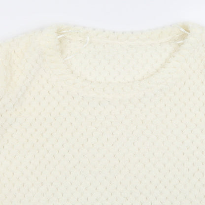George Womens Ivory   Pullover Jumper Size 16