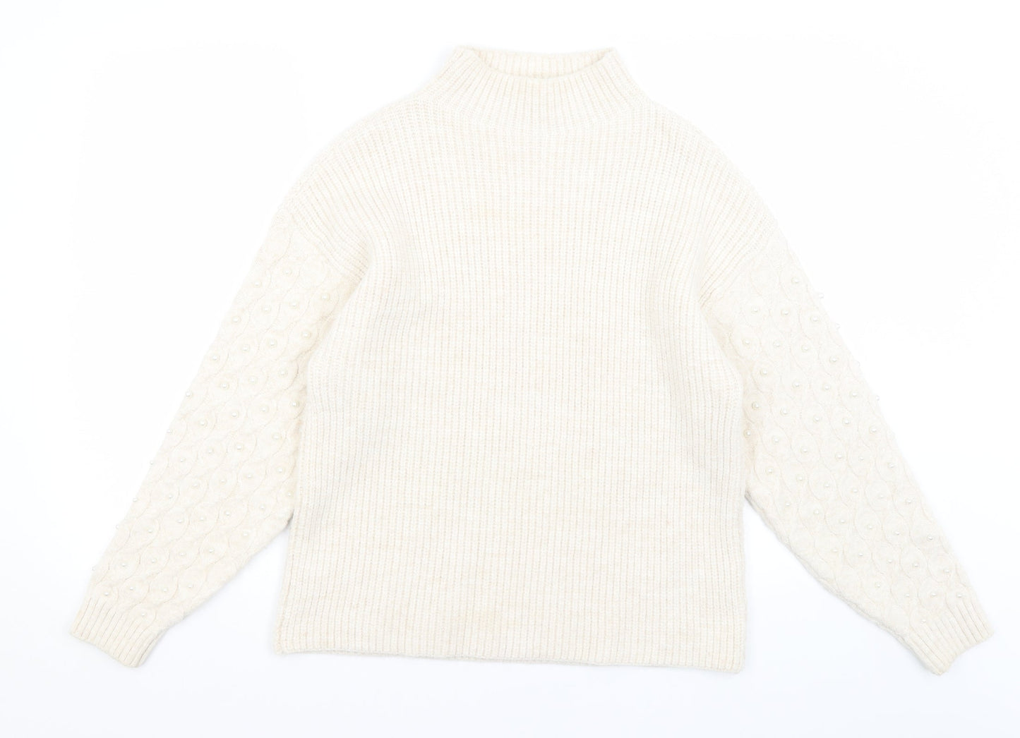 George Womens Beige   Pullover Jumper Size S