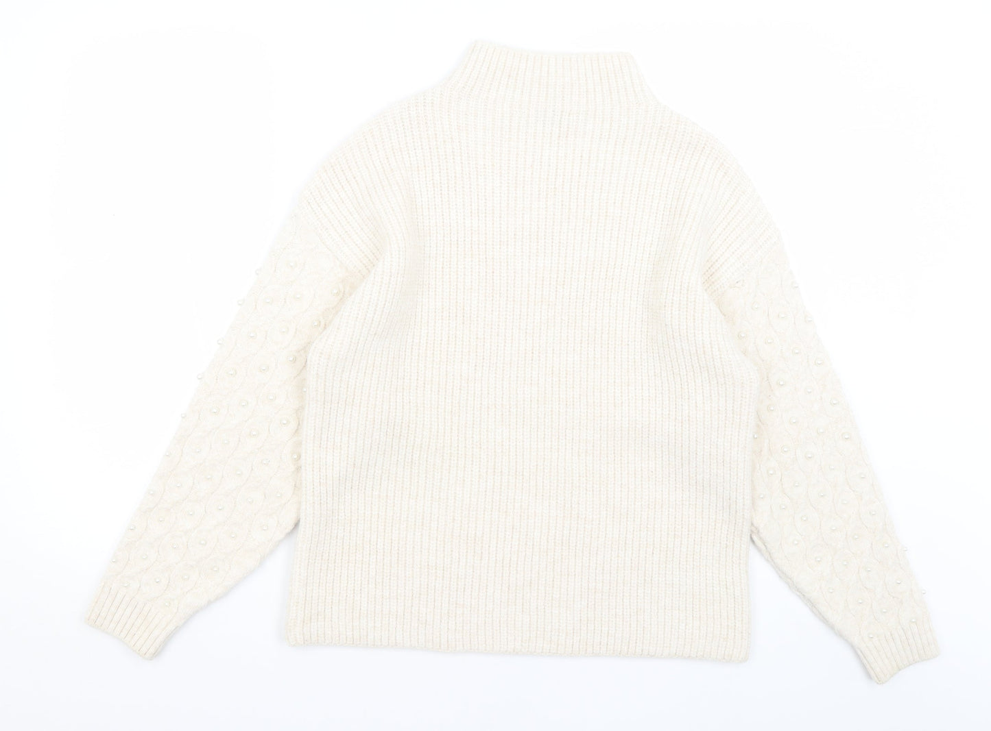 George Womens Beige   Pullover Jumper Size S