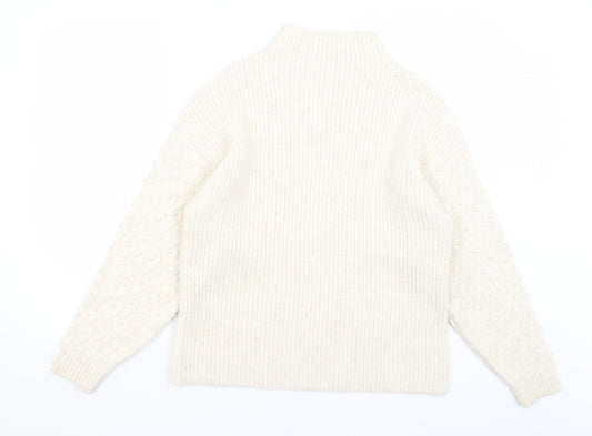 George Womens Beige   Pullover Jumper Size S