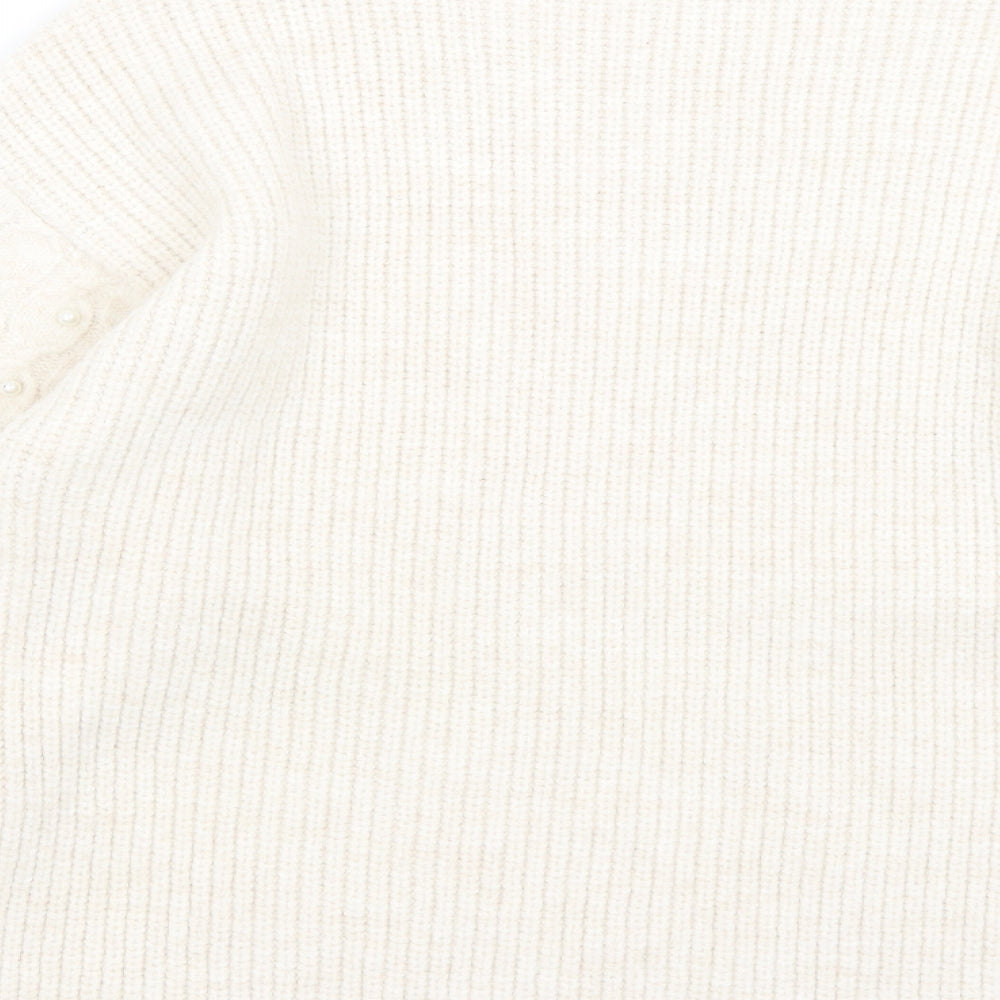 George Womens Beige   Pullover Jumper Size S