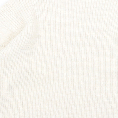 George Womens Beige   Pullover Jumper Size S