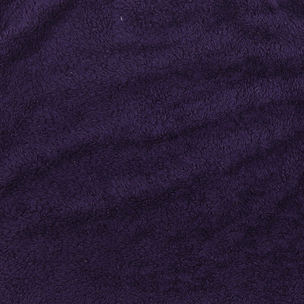 Brand and care label for Debenhams women’s purple jumper, size UK 10