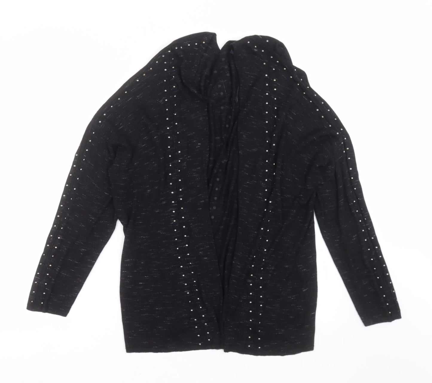 Womens UK Size 16 Marks and Spencer Black Cardigan Jumper
