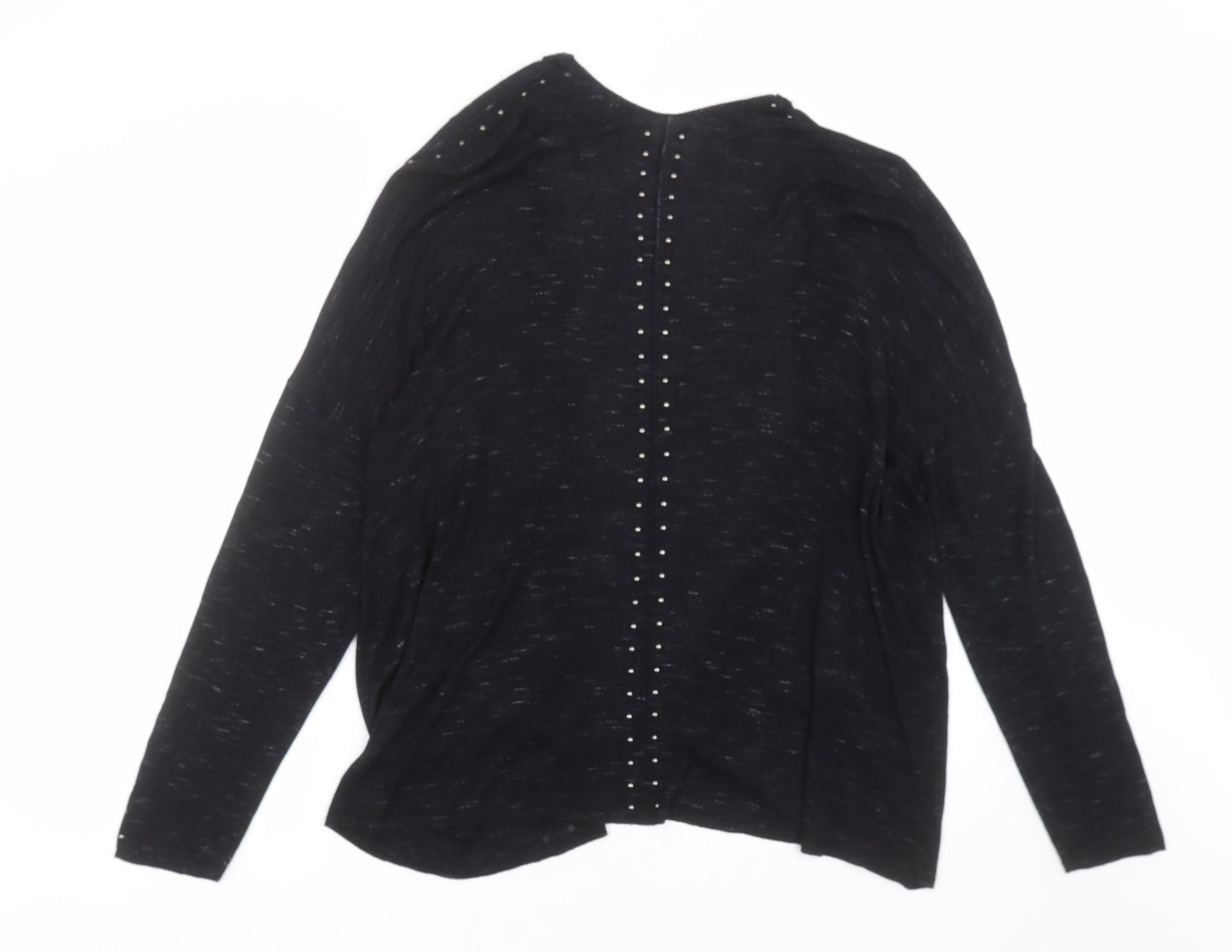 Womens UK Size 16 Marks and Spencer Black Cardigan Jumper