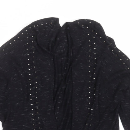 Womens UK Size 16 Marks and Spencer Black Cardigan Jumper