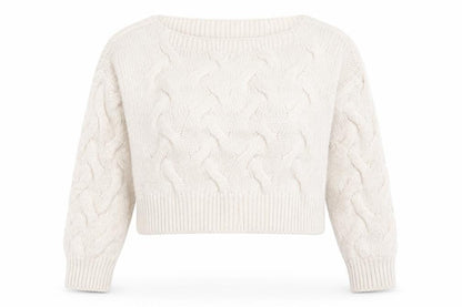 Womens UK Size S Luisa Ricci Beige Pullover Jumper