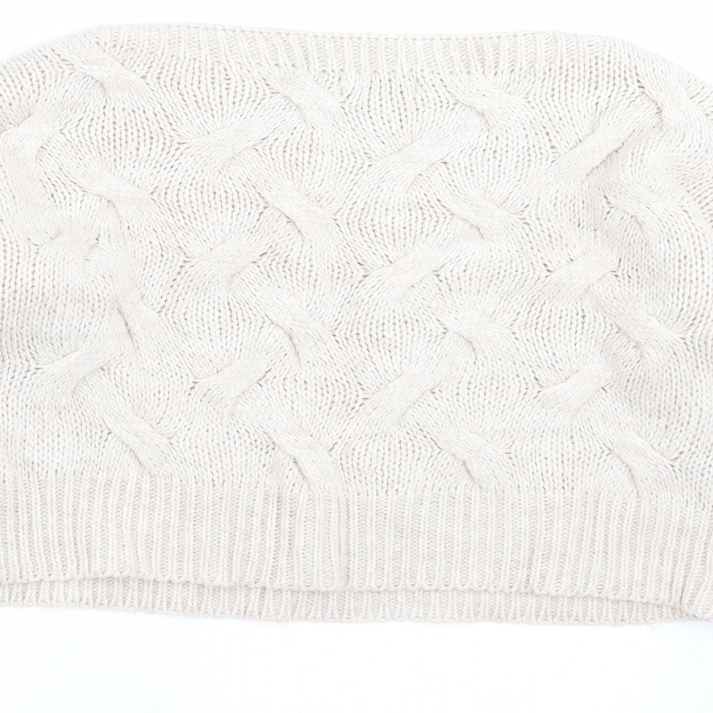 Womens UK Size S Luisa Ricci Beige Pullover Jumper