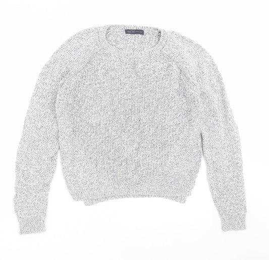 Womens UK Size 12 Marks and Spencer Grey Pullover Jumper
