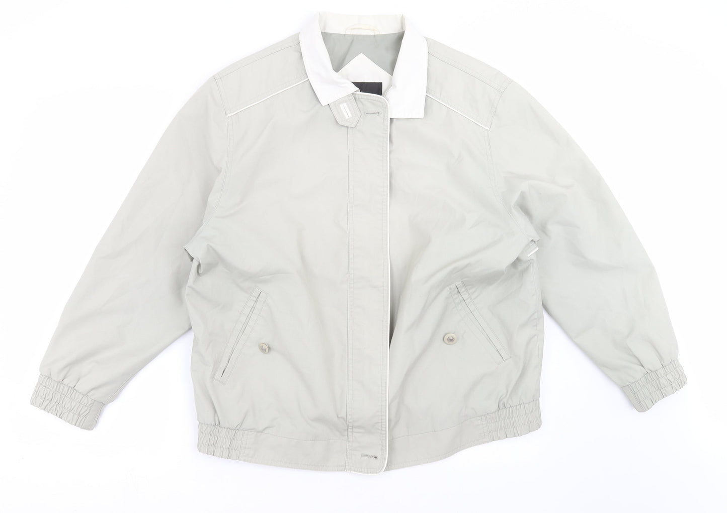 Womens UK Size 16 BHS Green Jacket