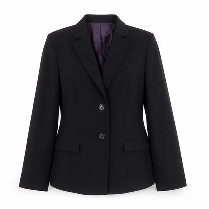 Womens UK Size 10 Marks and Spencer Petites Black Suit Jacket