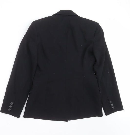 Marks and Spencer Womens Black   Jacket Suit Jacket Size 10