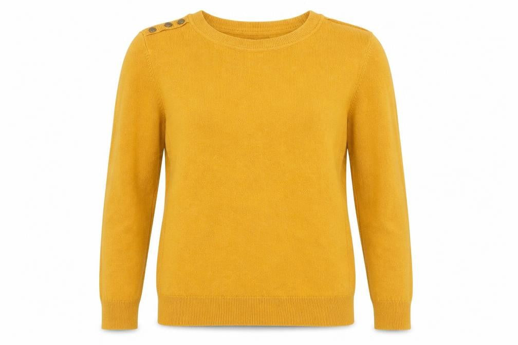 Womens UK Size 12 Primark Yellow Pullover Jumper