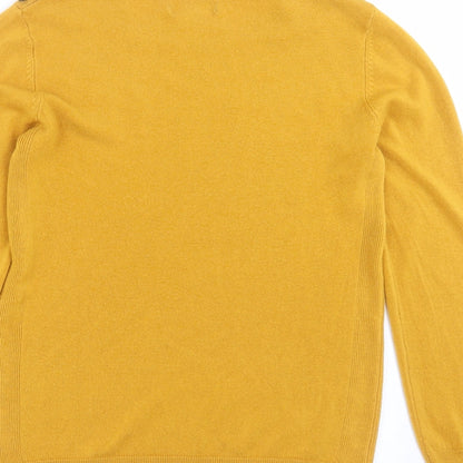 Primark Womens Yellow  Knit Pullover Jumper Size 12