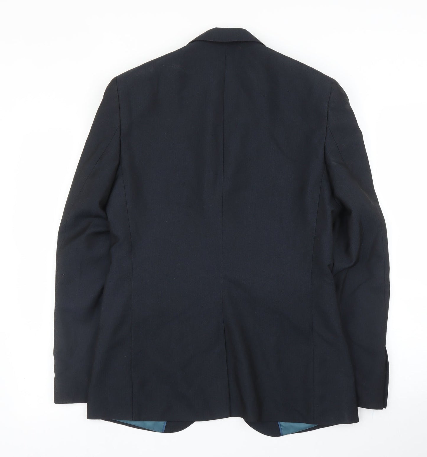 Mens UK Size 36 M&S Regular Blue Suit Jacket