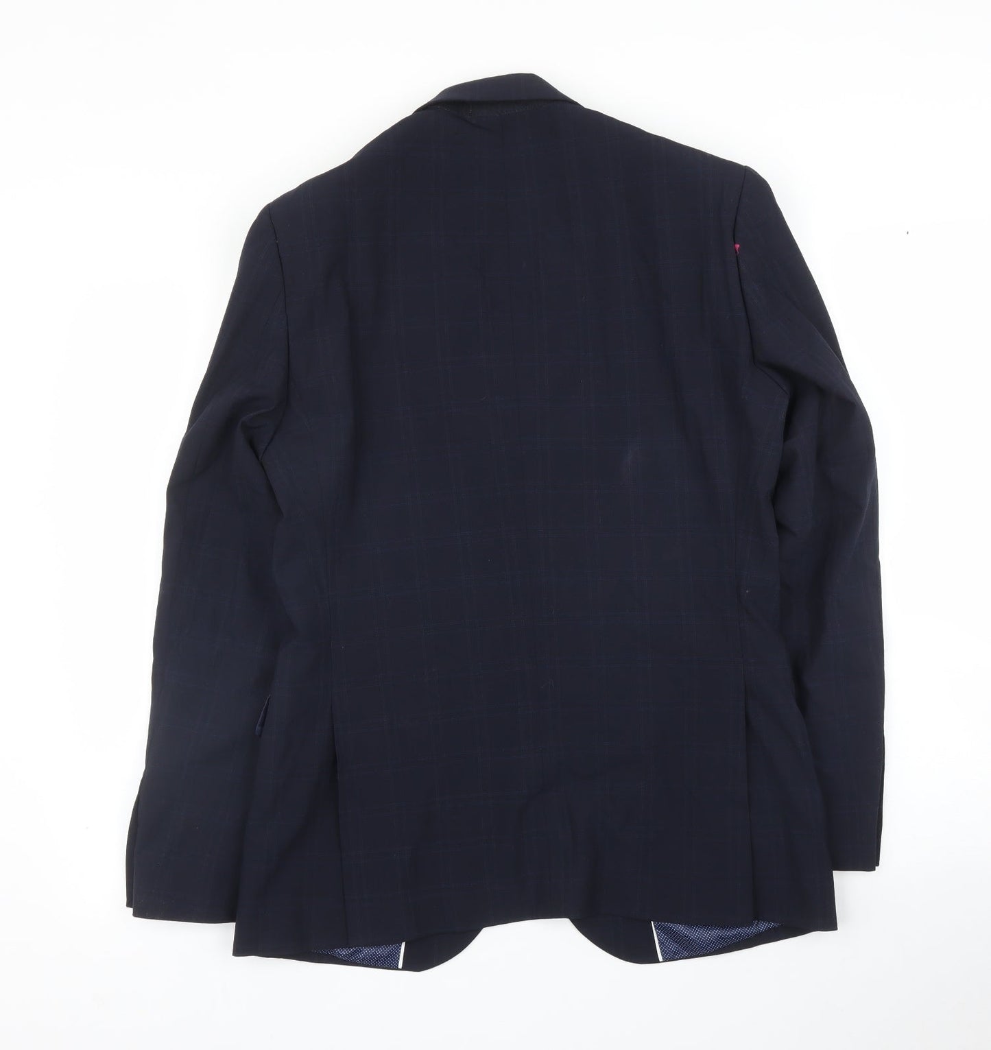 Mens UK Size 38 M&S Regular Blue Suit Jacket