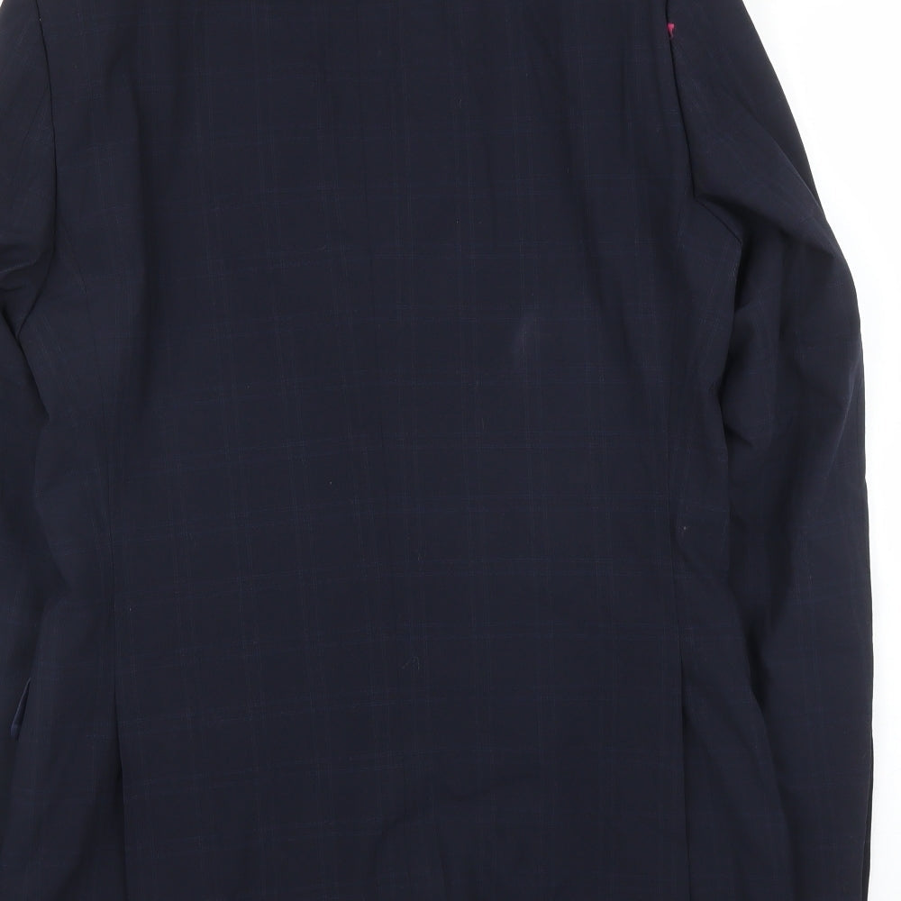 Mens UK Size 38 M&S Regular Blue Suit Jacket