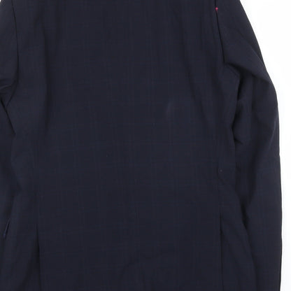 Mens UK Size 38 M&S Regular Blue Suit Jacket