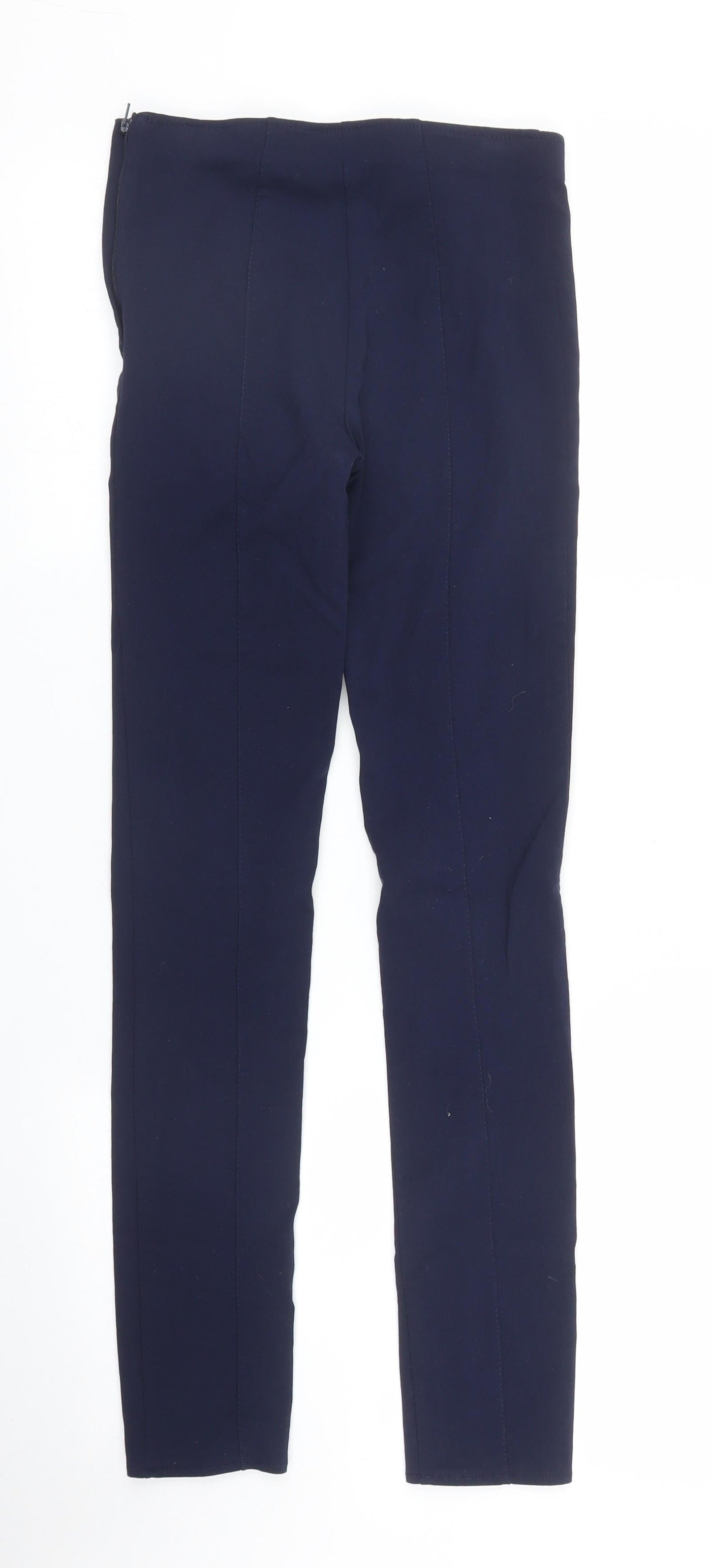 Primark Womens Blue   Carrot Trousers Size 4 L26 in