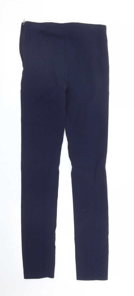 Primark Womens Blue   Carrot Trousers Size 4 L26 in