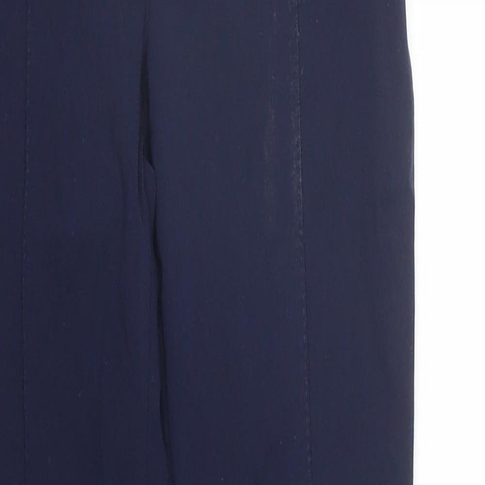 Primark Womens Blue   Carrot Trousers Size 4 L26 in