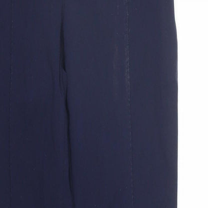 Primark Womens Blue   Carrot Trousers Size 4 L26 in