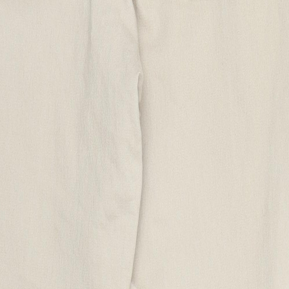 Womens UK Size 16 Damart Regular Fit  Beige Trousers