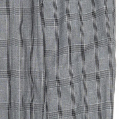 Harry Brown Mens Grey Check  Trousers  Size 30 in L31 in