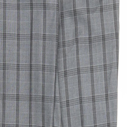 Harry Brown Mens Grey Check  Trousers  Size 30 in L31 in
