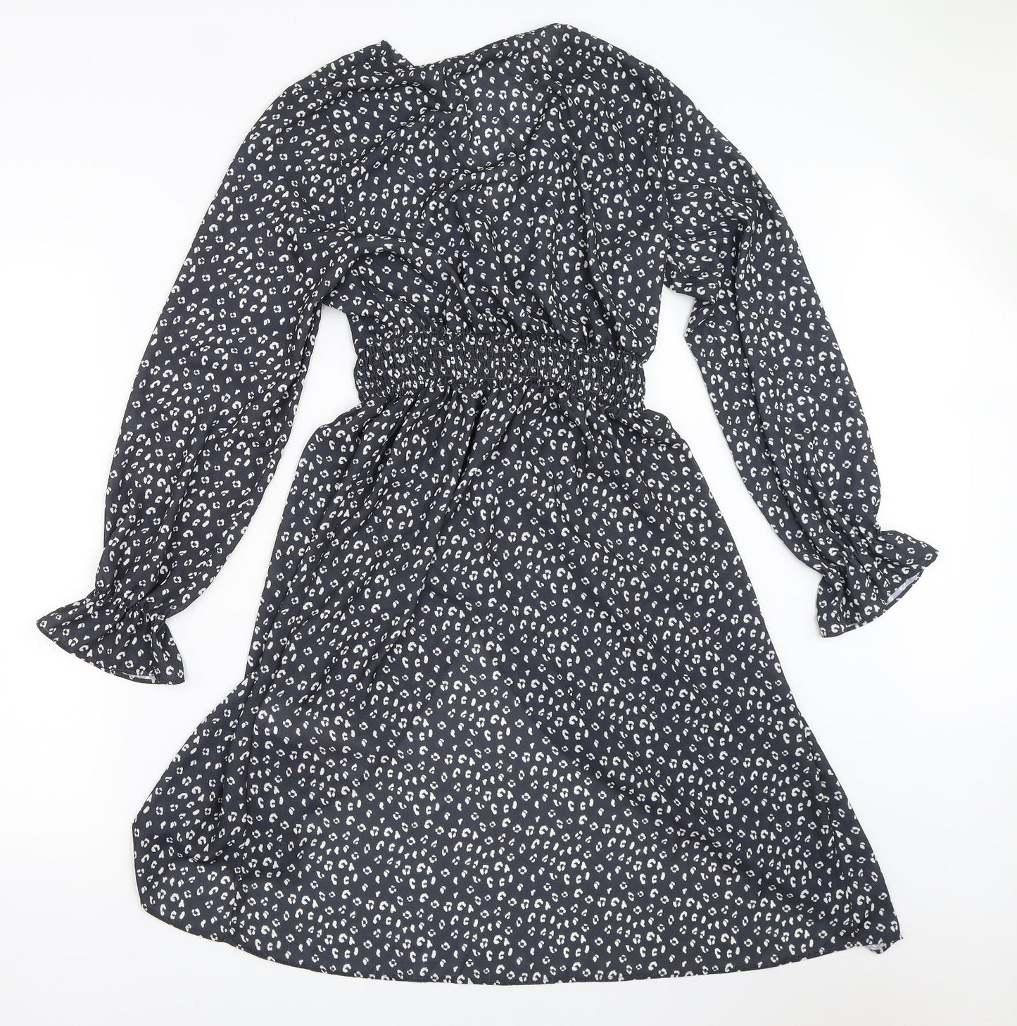 Boohoo Womens Black   Fit & Flare  Size 8