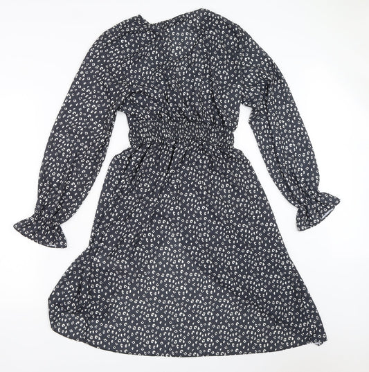 Boohoo Womens Black   Fit & Flare  Size 8