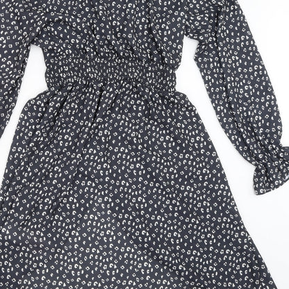 Boohoo Womens Black   Fit & Flare  Size 8