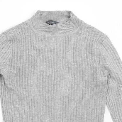 Primark Womens Grey   Pullover Jumper Size L
