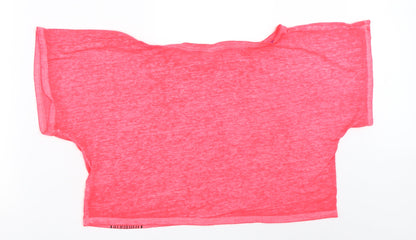 DECATHLON Womens Pink   Basic T-Shirt Size XS