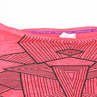 DECATHLON Womens Pink   Basic T-Shirt Size XS