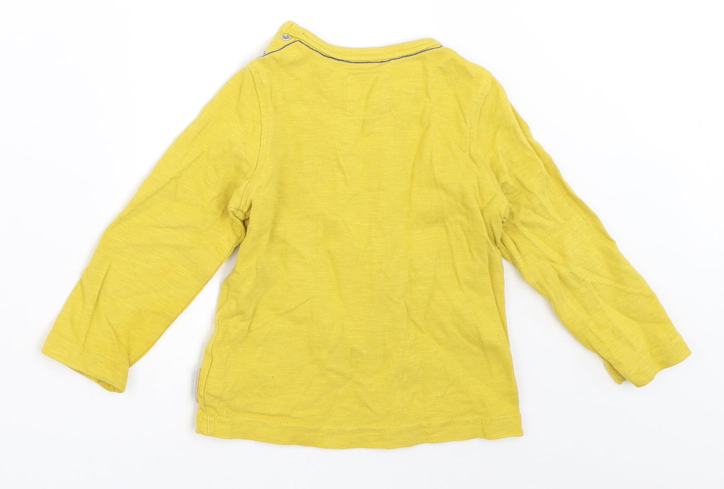 Mothercare Baby Yellow   Basic T-Shirt Size 12-18 Months
