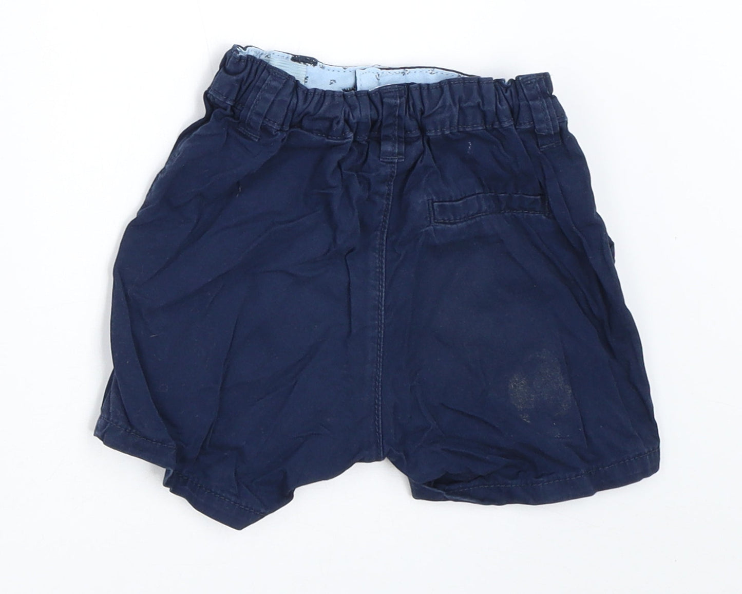 H&M Boys Blue   Cropped Trousers Size 12-18 Months