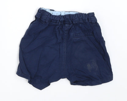 H&M Boys Blue   Cropped Trousers Size 12-18 Months