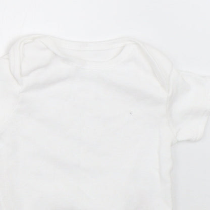 Primark Baby White   Babygrow One-Piece Size 3-6 Months