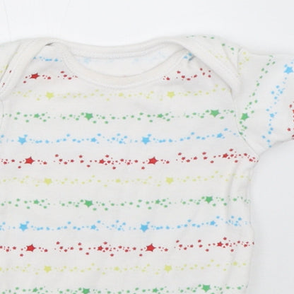 George Baby White   Babygrow One-Piece Size 0-3 Months