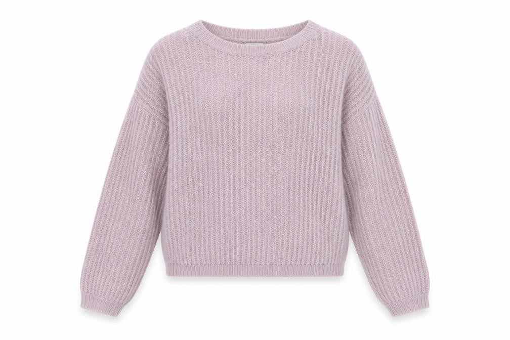 Womens UK Size S Jaqueline de Yong Pink Pullover Jumper