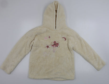 Nutmeg  Womens Ivory   Pullover Hoodie Size 10