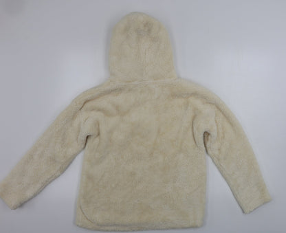 Nutmeg  Womens Ivory   Pullover Hoodie Size 10