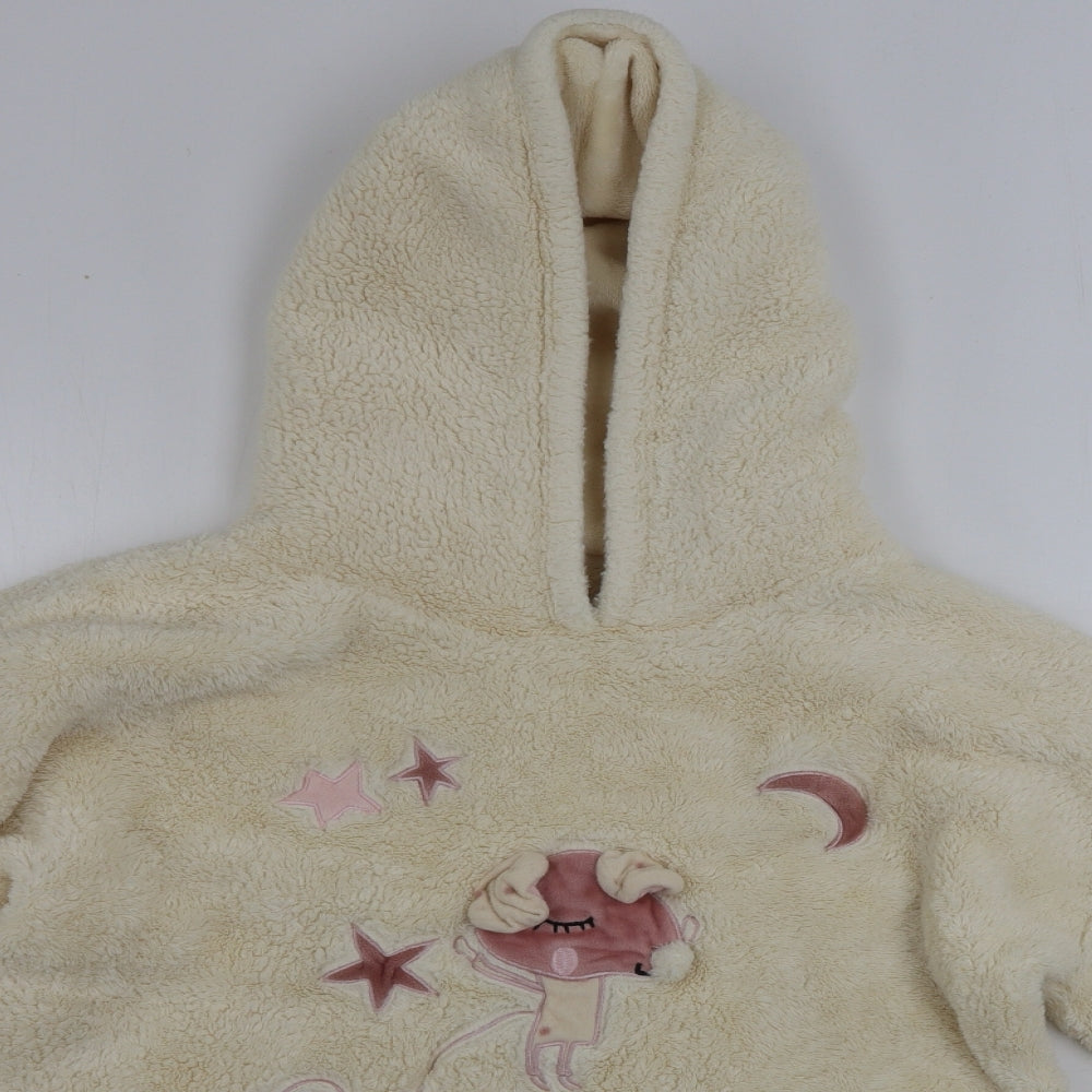 Nutmeg  Womens Ivory   Pullover Hoodie Size 10